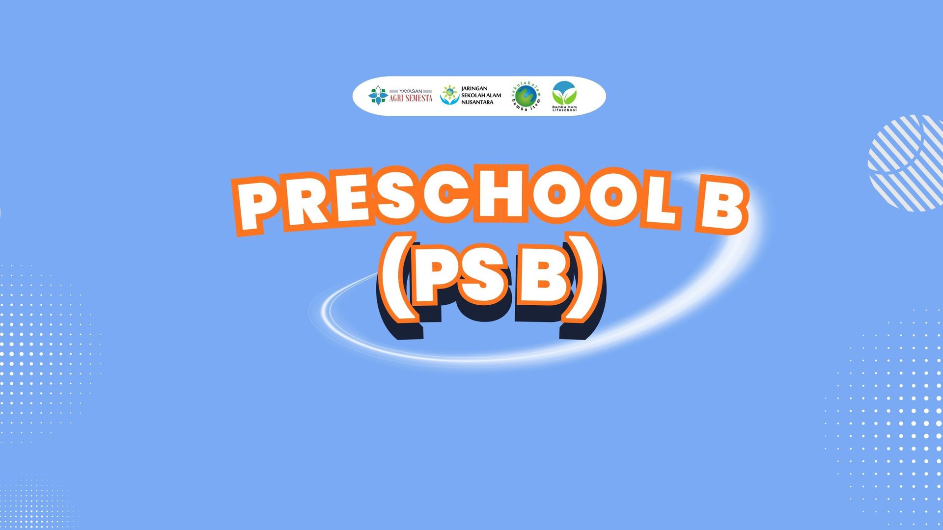 SPMB Preschool B TA.2026/2027